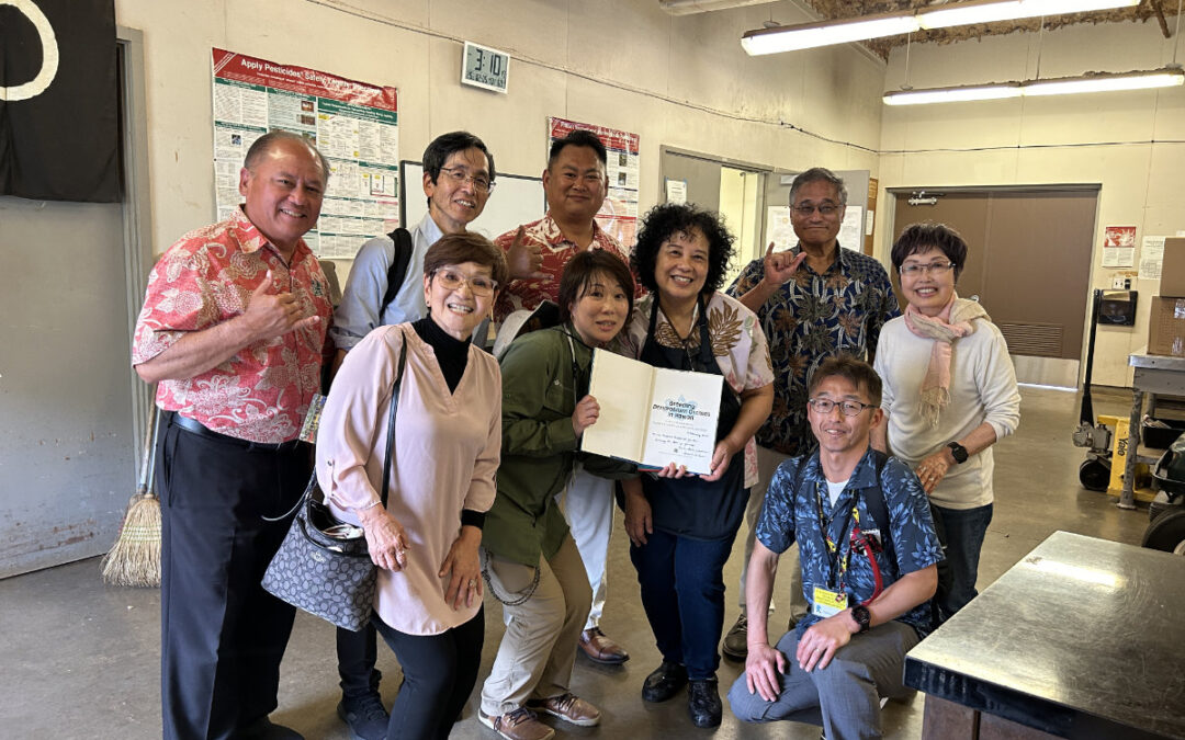 Magoon Research Station and pope Laboratory Greenhouses visit, Feb 5, 2024